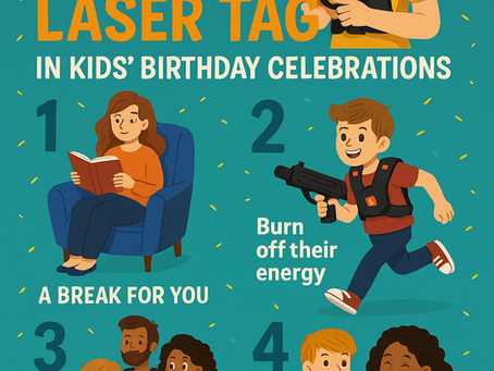 5 Exciting Reasons to Include Laser Tag in Kids Birthday Celebrations