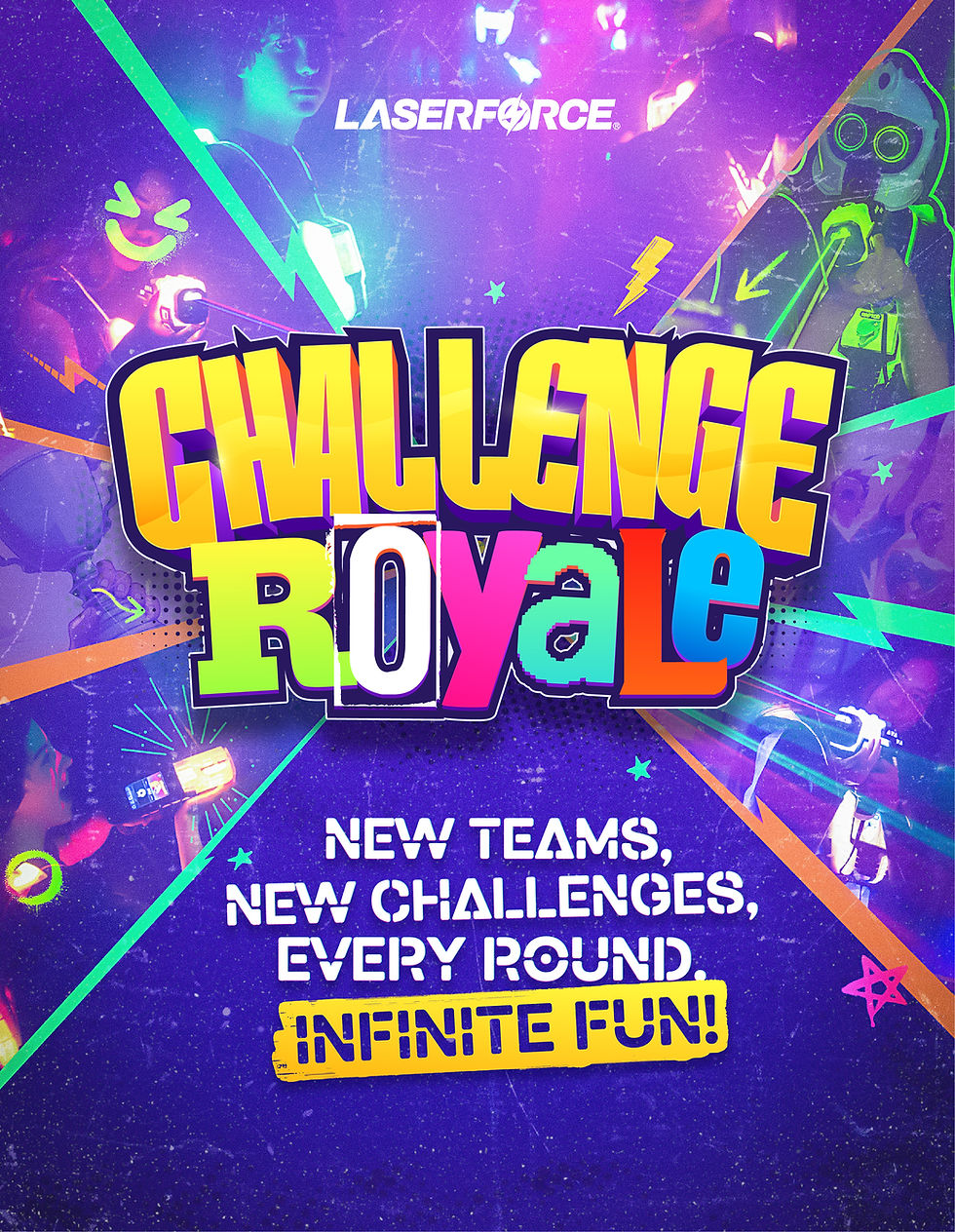 Challenge Royale- New Teams, New Challenges, Every Round!  Infinite Fun!